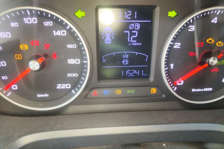 Used Roewe 360 2018 PLUS 1.5L Manual Luxury Edition Odometer Close Up