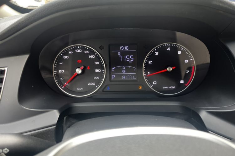 Used Roewe 360 2018 PLUS 1.5L Automatic Luxury Edition Odometer Close Up