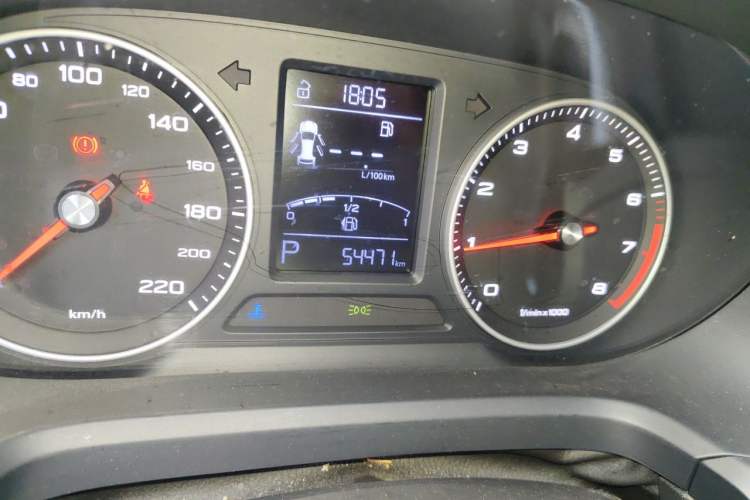 Used Roewe 360 2018 PLUS 1.5L Automatic Luxury Edition Odometer Close Up