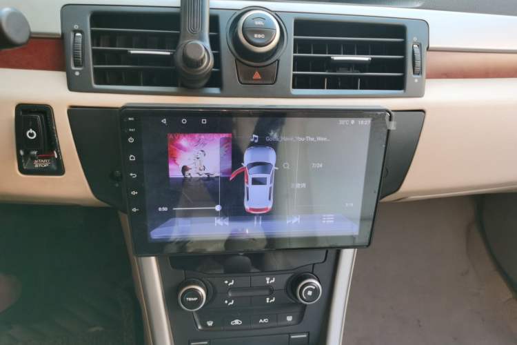 Used Roewe 550 2010 550 1.8L Automatic Expo Style Edition Audio And AC Panel