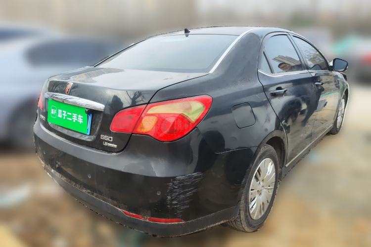 Used Roewe 550 2012 550 1.8L Manual Qiyue Edition Rear Right 45 Deg