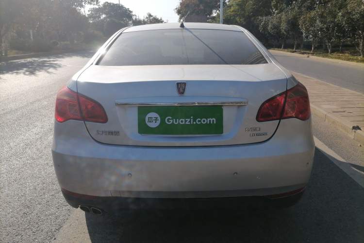 Used Roewe 550 2012 550 1.8L Automatic Value Edition Rear