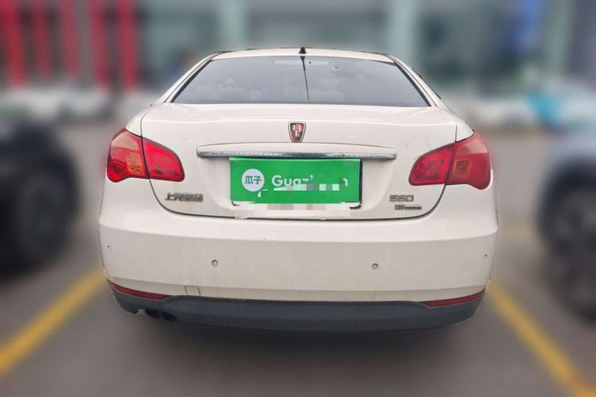 Used Roewe 550 2012 550 1.8L Manual Value Edition Rear
