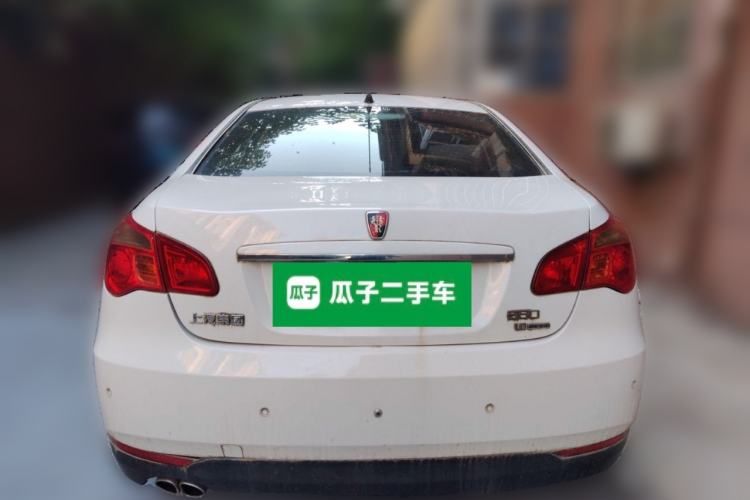 Used Roewe 550 2012 550 1.8L Automatic Value Edition Rear