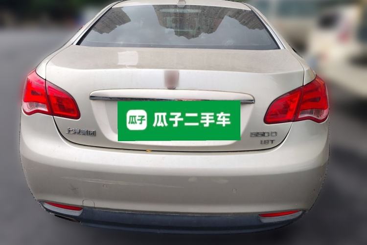 Used Roewe 550 2013 550D 1.8T Automatic Premium Edition Rear