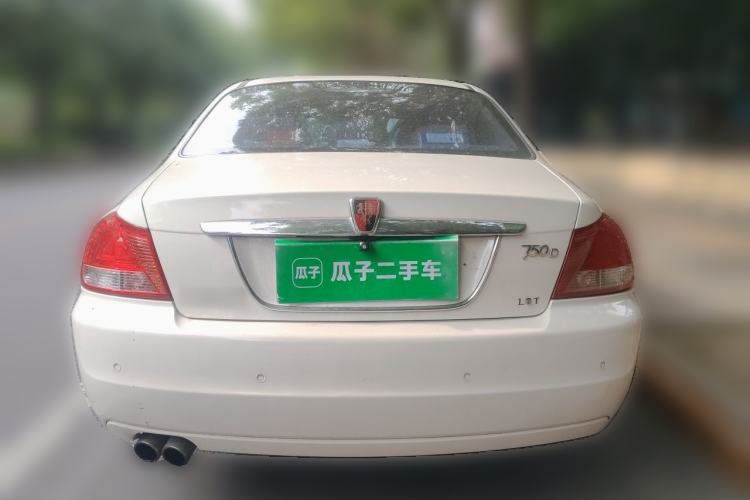 Used Roewe 750 2008 750D 1.8T Business Edition Automatic Rear
