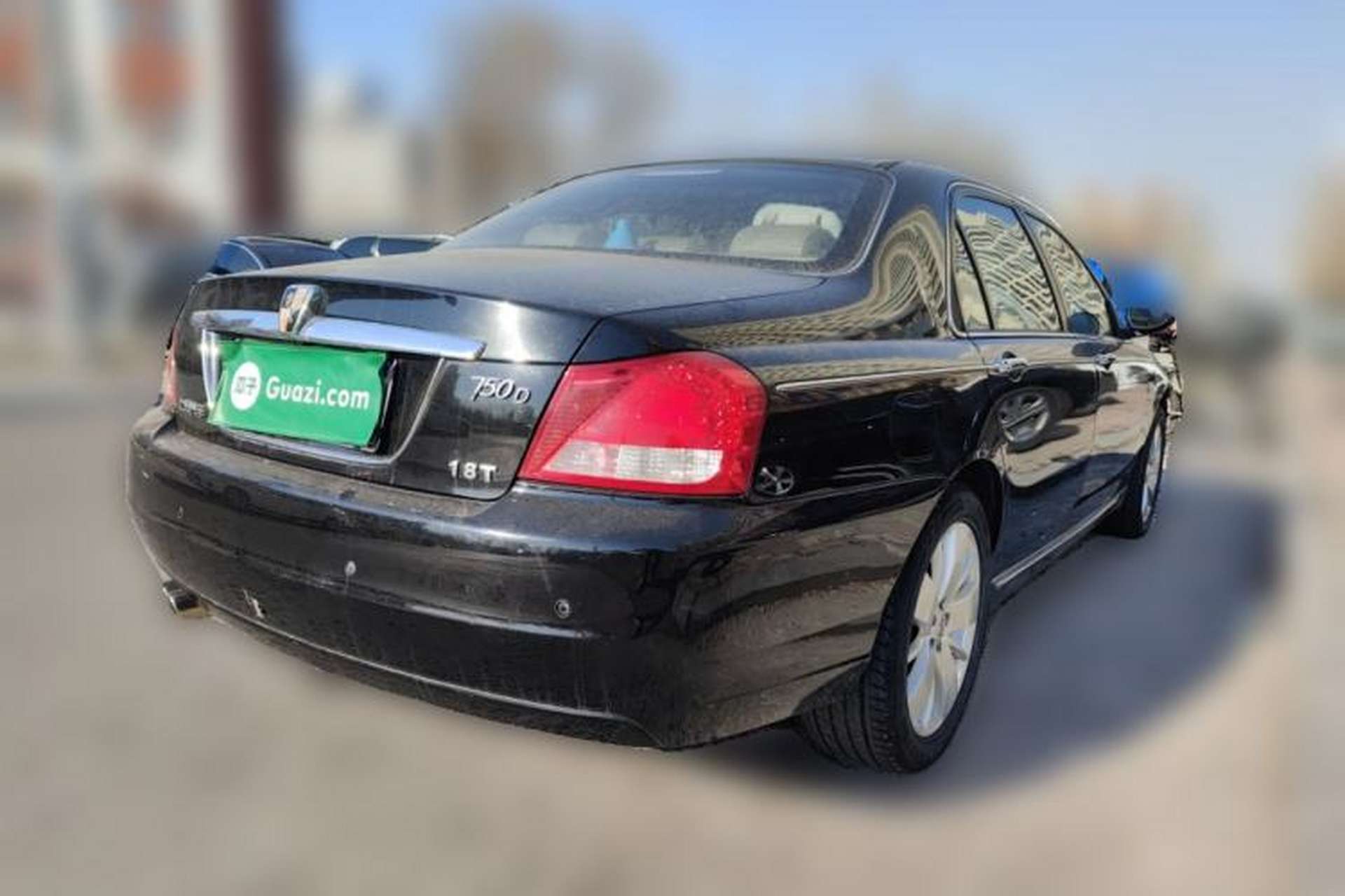 Used Roewe 750 2009 1.8T 750D NAVI Shangya Edition AT Rear Right 45 Deg