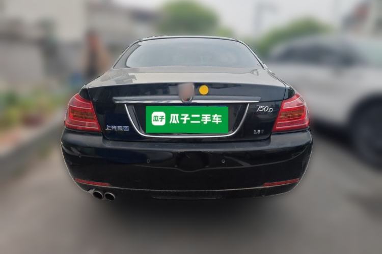 Used Roewe 750 2011 1.8T 750D NAVI Business Edition Automatic Transmission Rear