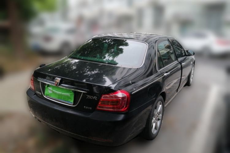 Used Roewe 750 2011 2.5L 750FL NAVI Haoya Edition Rear Right 45 Deg