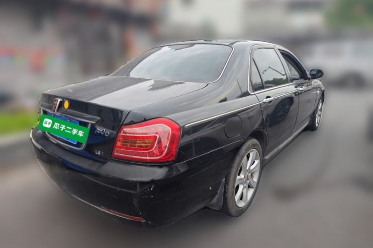 Used Roewe 750 2011 1.8T 750D NAVI Business Edition Automatic Transmission Rear Right 45 Deg