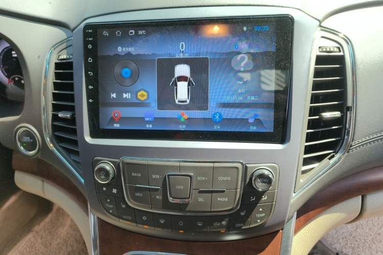 Used Roewe 950 2012 2.4L Luxury Executive Edition Audio And AC Panel