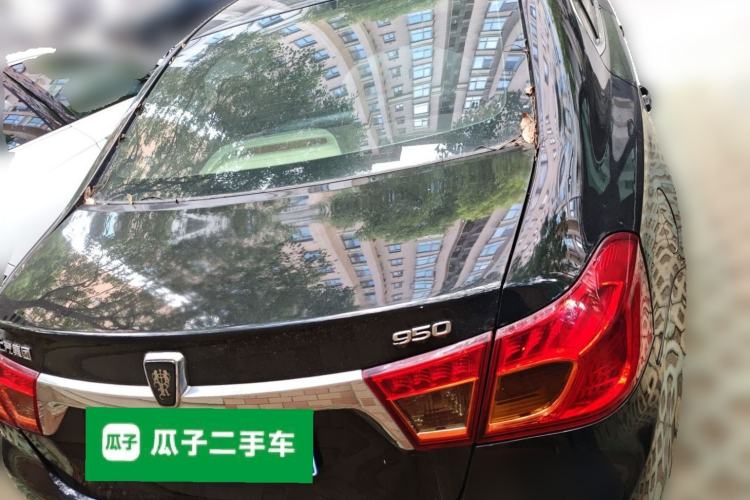 Used Roewe 950 2012 2.4L Luxury Executive Edition Rear