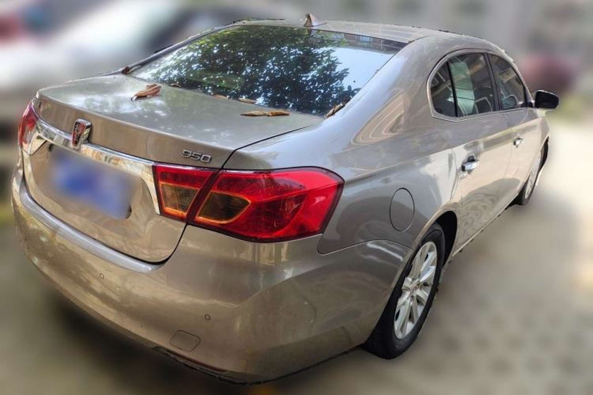 Used Roewe 950 2012 2.4L Luxury Edition Rear Right 45 Deg