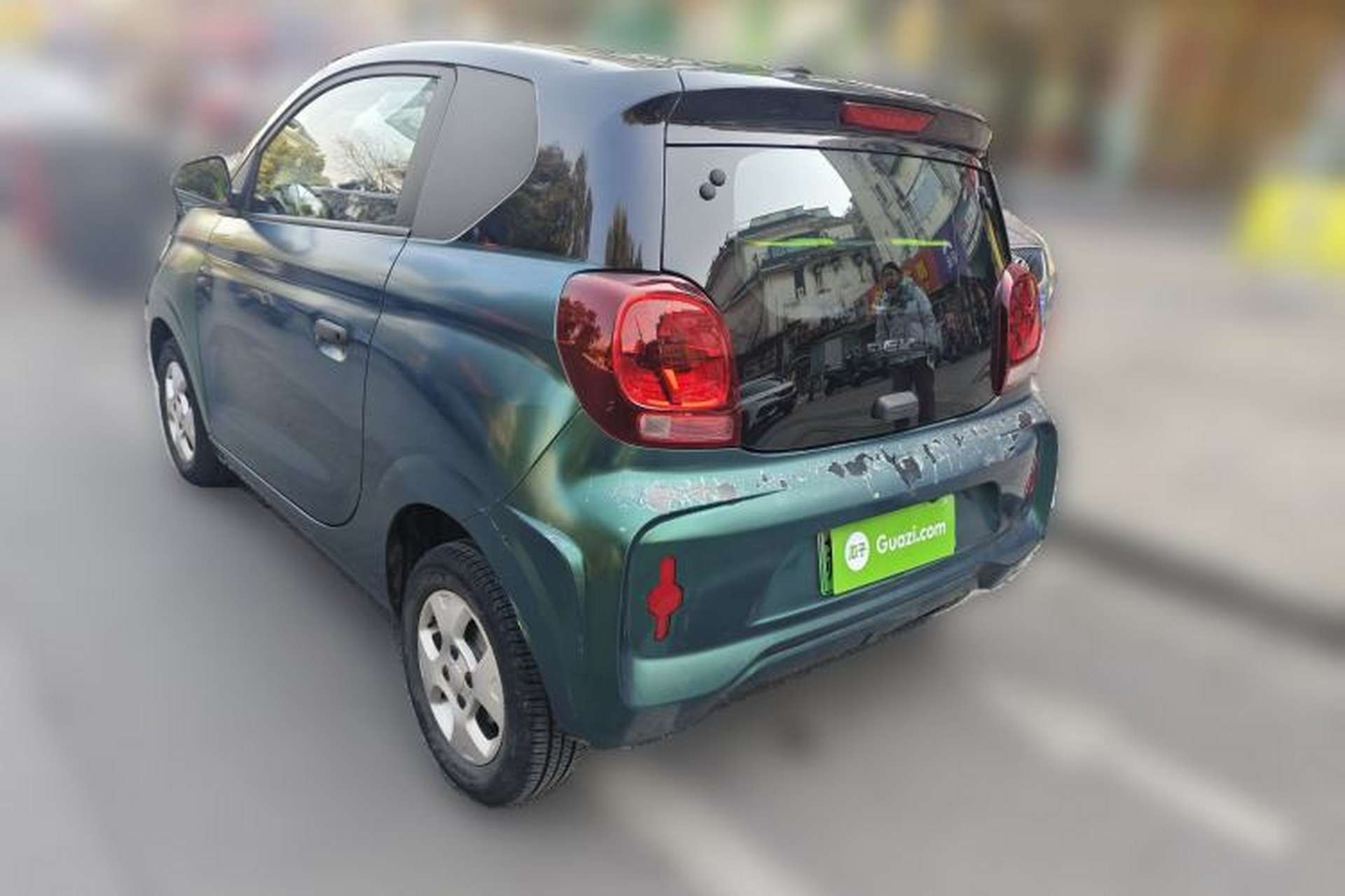 Used Roewe Clever 2021 302 km New Four-Seater Super-Efficient Version Rear Left 45 Deg