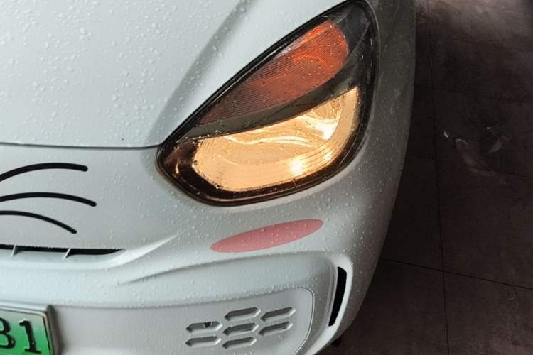 Used Roewe Clever 2021 302 km New Four-Seater Super-Efficient Version Left Front Headlight