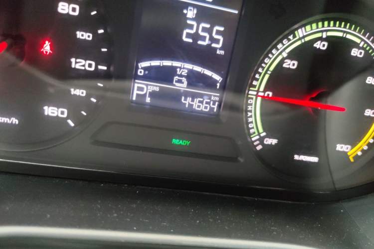 Used Roewe Clever 2021 302 km New Four-Seater Super-Efficient Version Odometer Close Up
