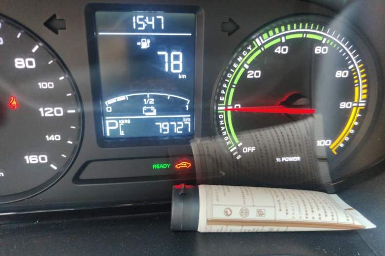 Used Roewe Clever 2021 302 km New Four-Seater Super-Efficient Version Odometer Close Up