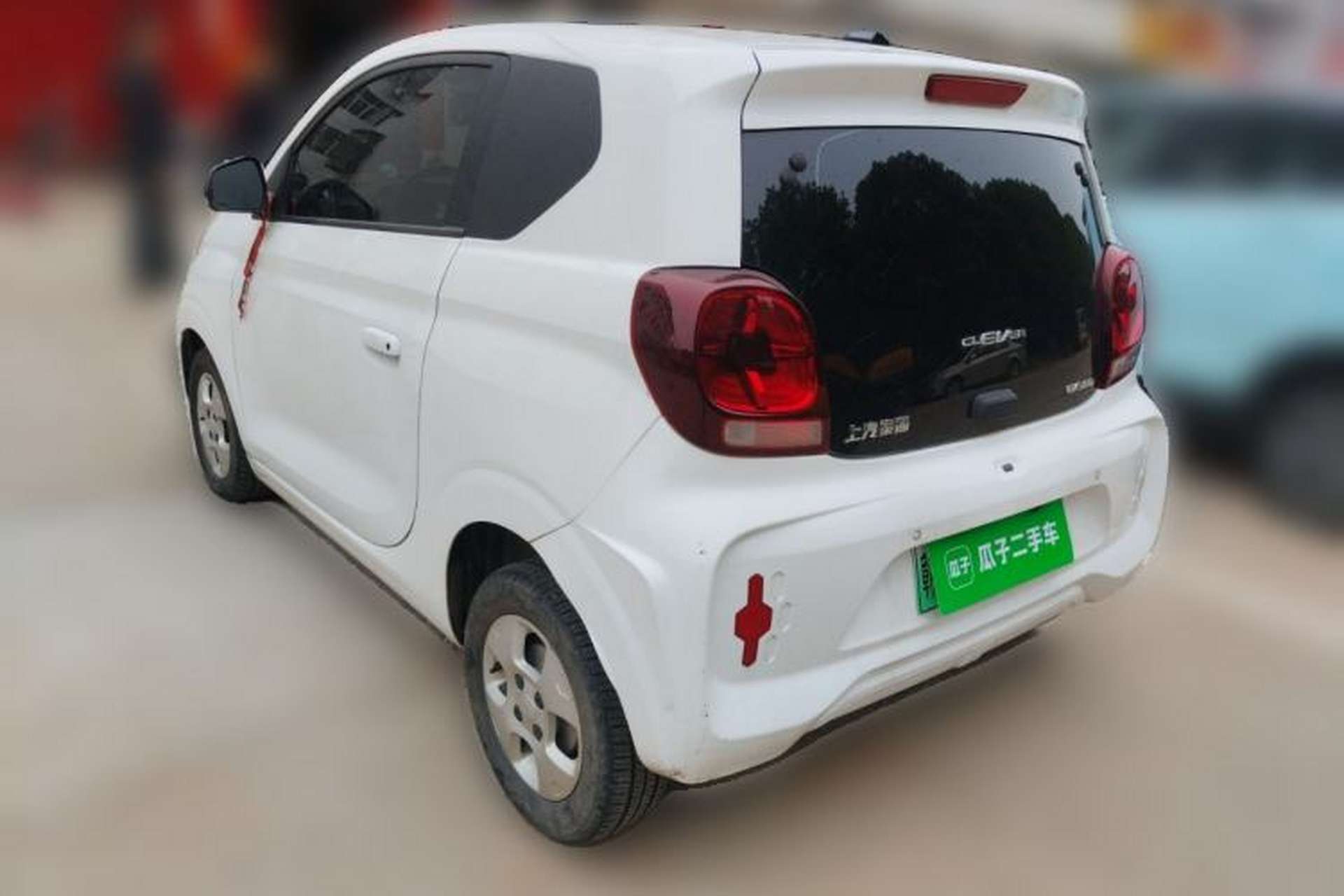 Used Roewe Clever 2021 302 km New Four-Seater Super-Efficient Version Rear Left 45 Deg