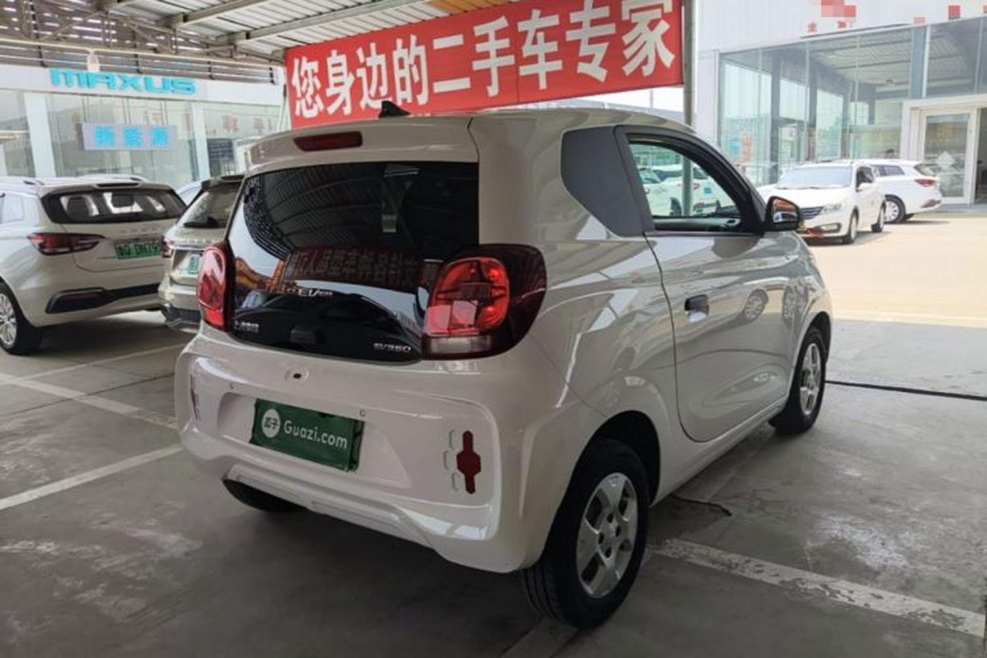 Used Roewe Clever 2021 302 km New Four-Seater Super-Efficient Version Rear Right 45 Deg
