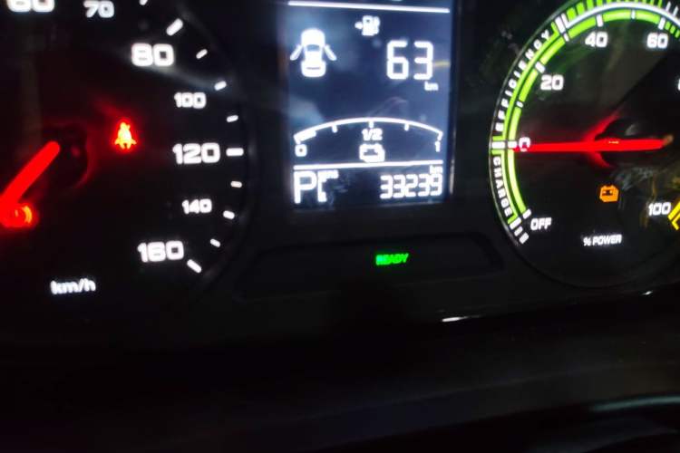Used Roewe Clever 2022 311km QiQi BoBo Edition Odometer Close Up