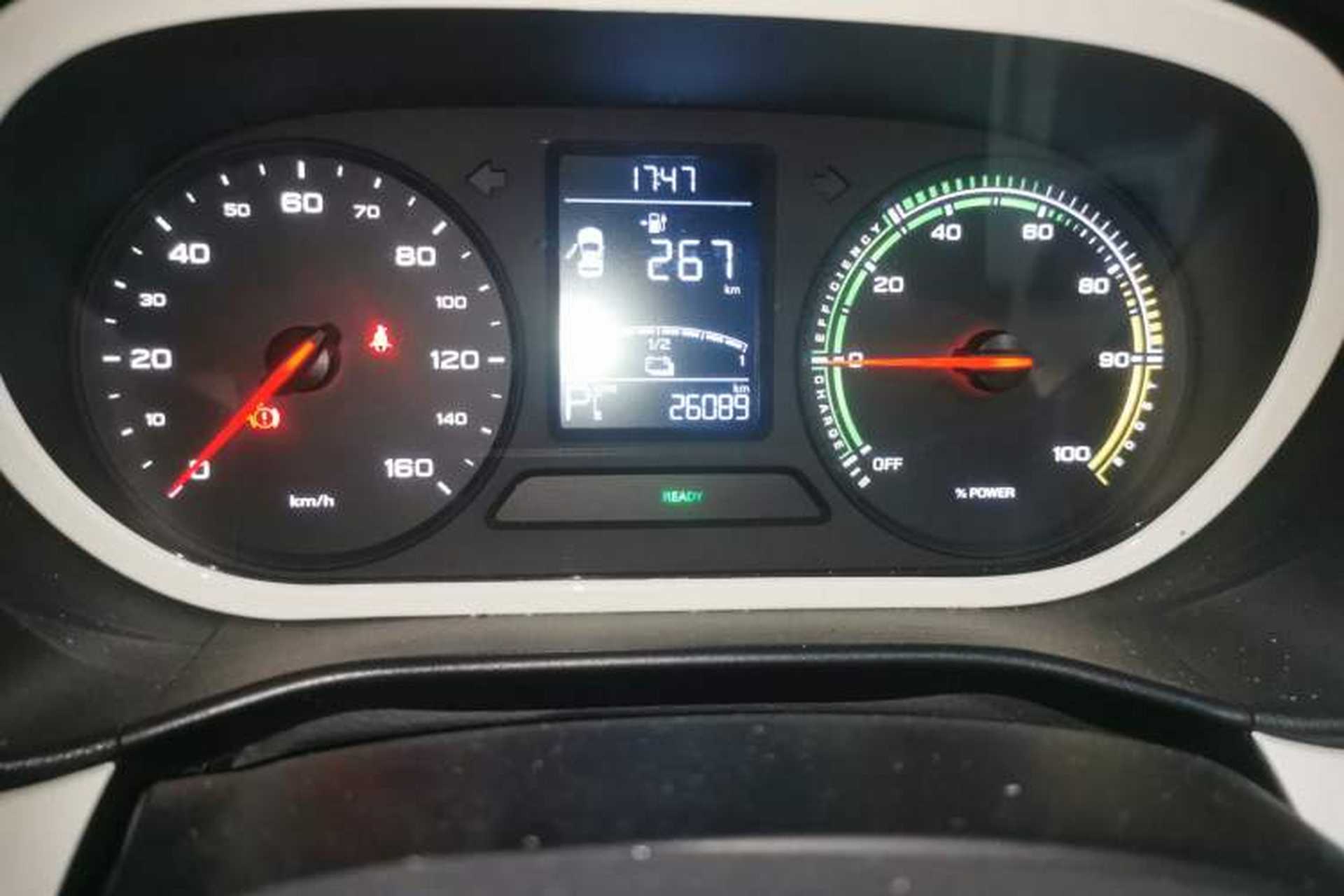 Used Roewe Clever 2022 311km QiQi BoBo Edition Odometer Close Up