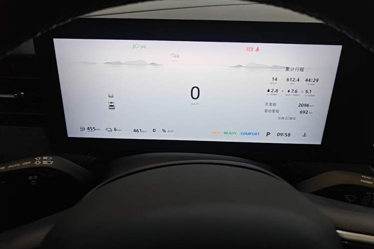 Used Roewe D5X DMH 2024 135 Tech Edition Instrument Cluster