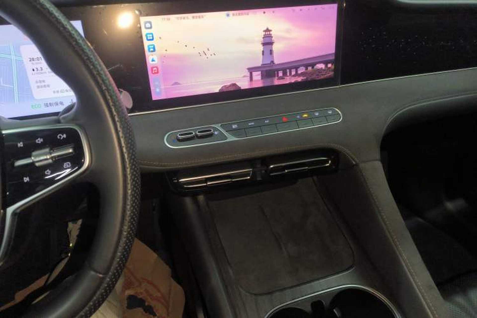 Used Roewe D7 2023 DMH 125km Flagship Edition Audio And AC Panel