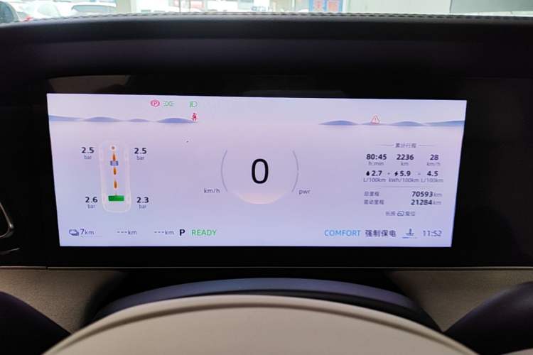 Used Roewe D7 2023 DMH 125km Excellence Edition Instrument Cluster