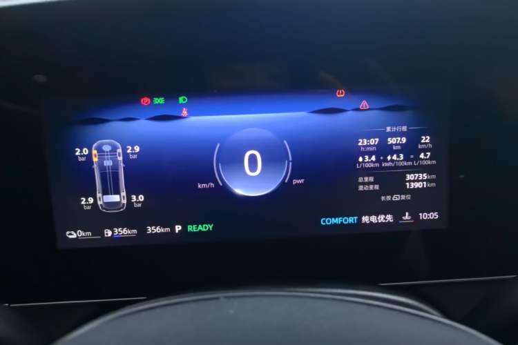Used Roewe D7 2023 DMH 125km Superior Edition Instrument Cluster