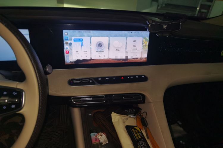 Used Roewe D7 2023 EV 510km Rear-Drive Excellence Edition Audio And AC Panel