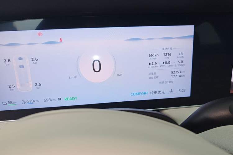 Used Roewe D7 2023 DMH 125km Excellence Edition Instrument Cluster
