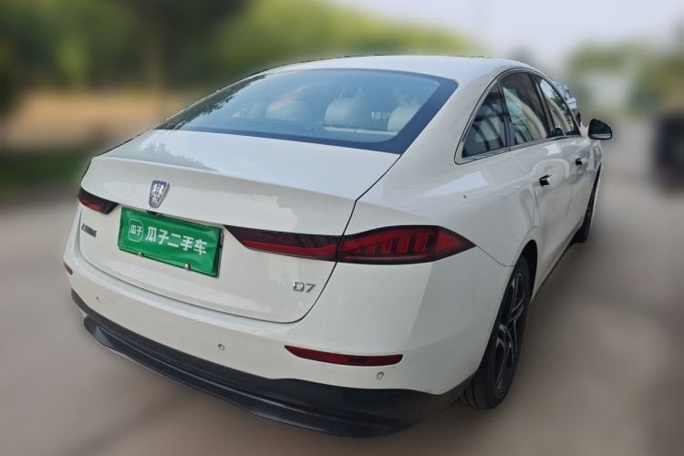Used Roewe D7 2023 EV 510km Rear-Drive Flagship Edition Rear Right 45 Deg