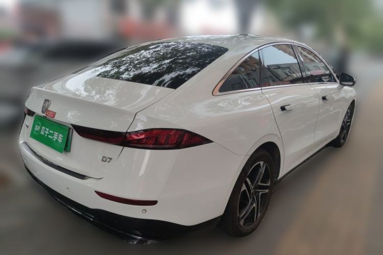 Used Roewe D7 2023 EV 510km Rear-Drive Flagship Edition Rear Right 45 Deg