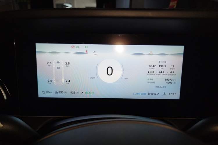 Used Roewe D7 2025 DMH 125km World Champion Edition Instrument Cluster