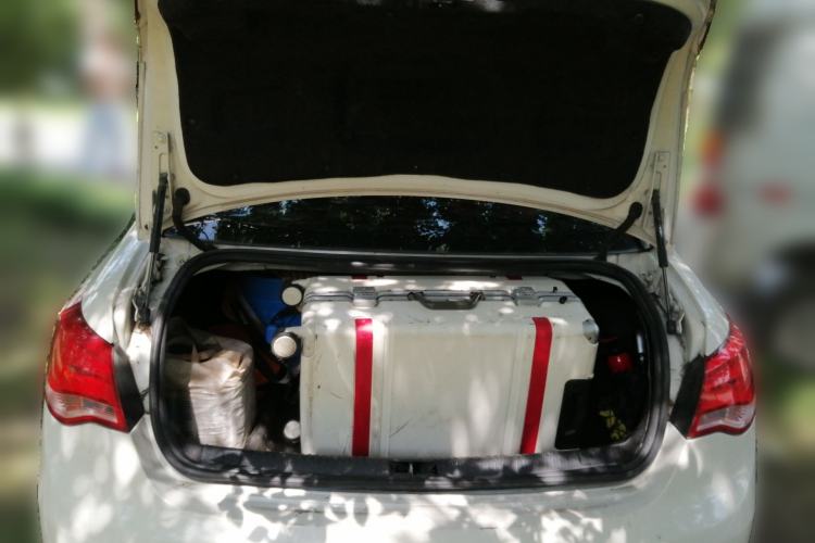 Used Roewe e550 2016 Deluxe Edition Trunk