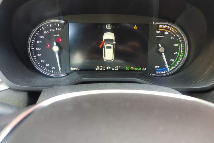 Used Roewe Ei5 2018 Internet Luxury Edition Odometer Close Up