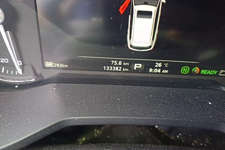 Used Roewe Ei5 2018 Internet Flagship Edition Odometer Close Up
