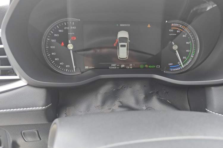 Used Roewe Ei5 2018 Internet Luxury Edition Odometer Close Up