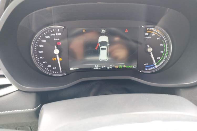 Used Roewe Ei5 2018 Internet Luxury Edition Odometer Close Up