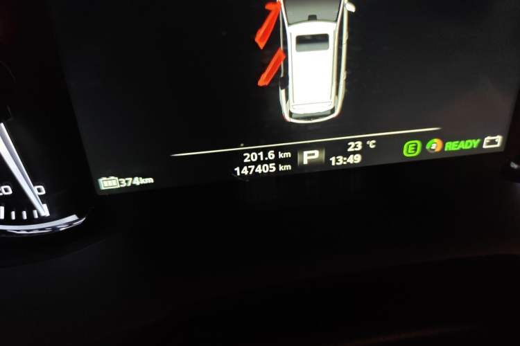 Used Roewe Ei5 2018 Internet Luxury Edition Odometer Close Up
