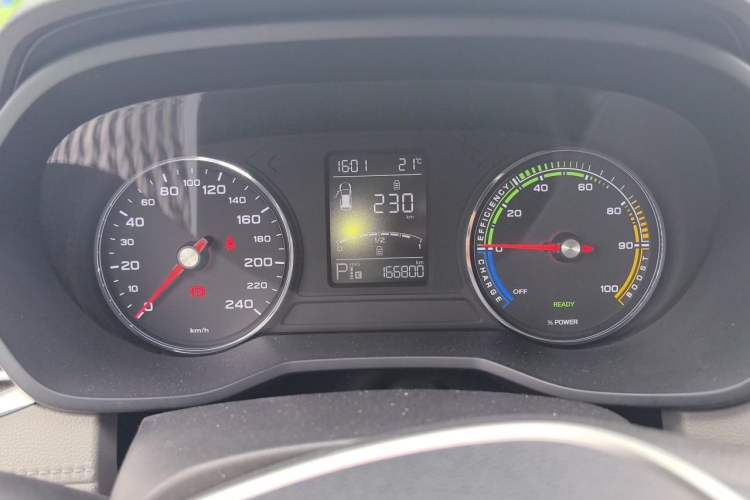 Used Roewe Ei5 2018 Government Procurement Version Odometer Close Up