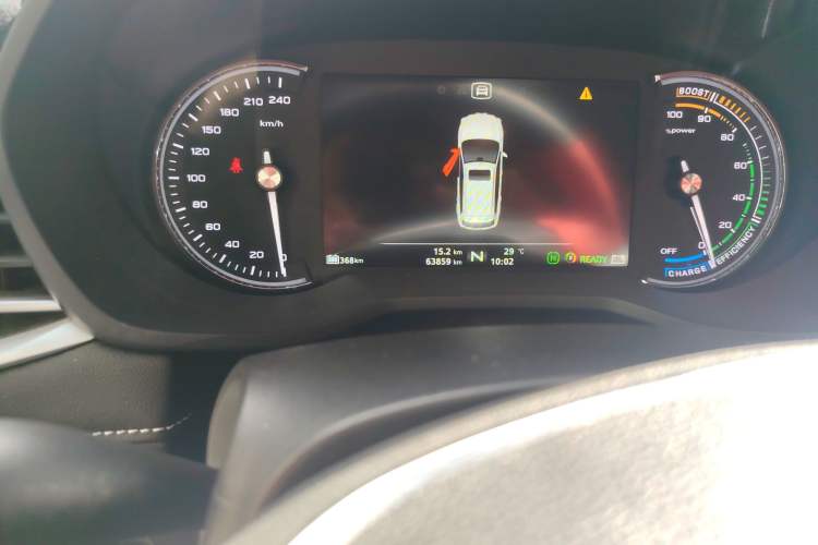 Used Roewe Ei5 2019 Smart Connect Flagship Edition Odometer Close Up