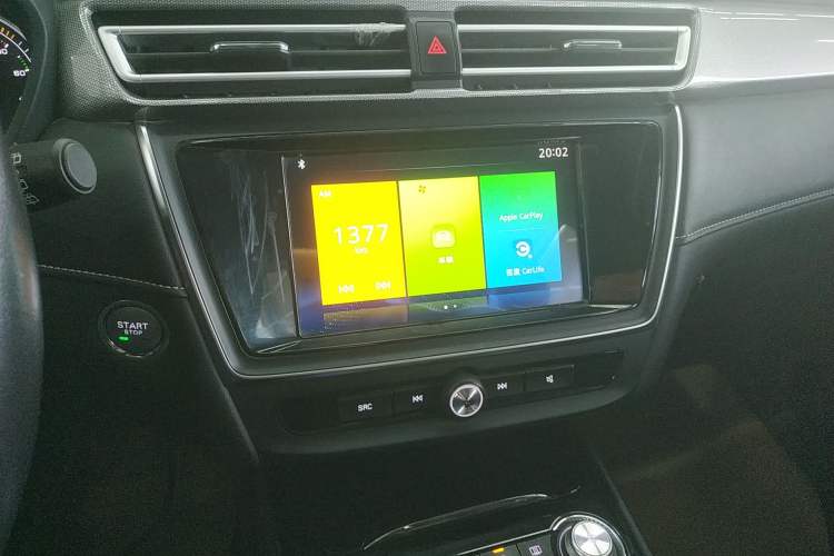 Used Roewe Ei5 2019 Luxury Edition Audio And AC Panel