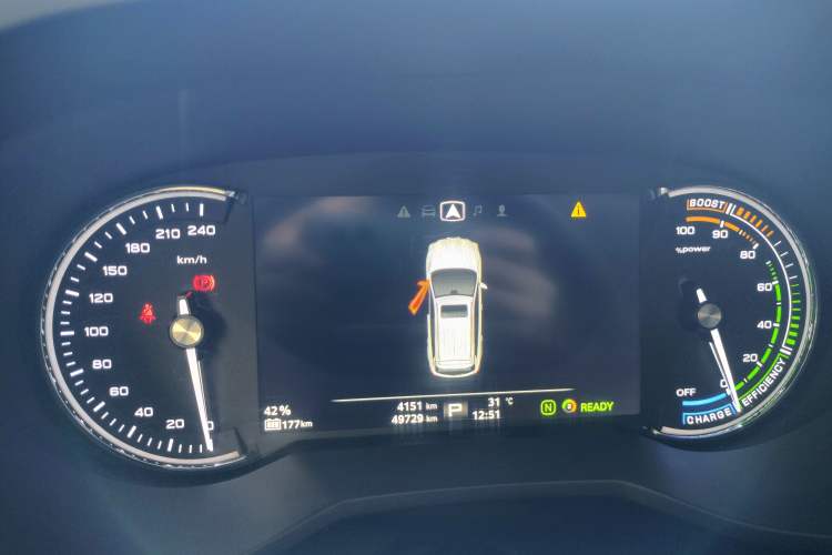 Used Roewe Ei5 2019 Luxury Edition Instrument Cluster