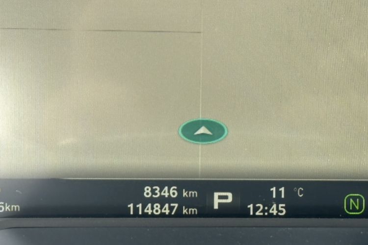 Used Roewe Ei5 2019 Smart Connect Flagship Edition Odometer Close Up