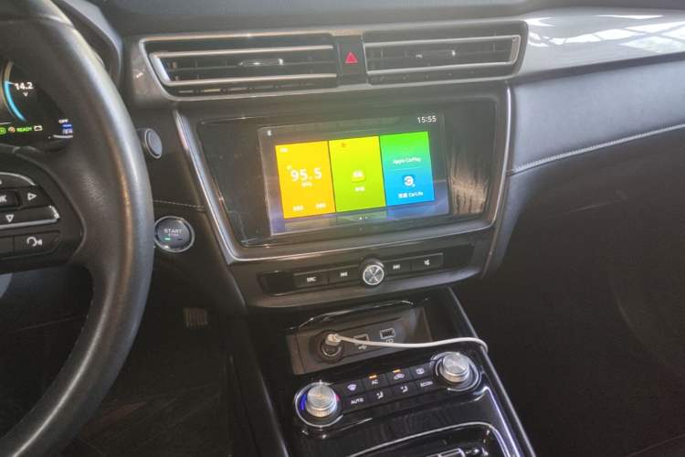 Used Roewe Ei5 2019 Luxury Edition Audio And AC Panel