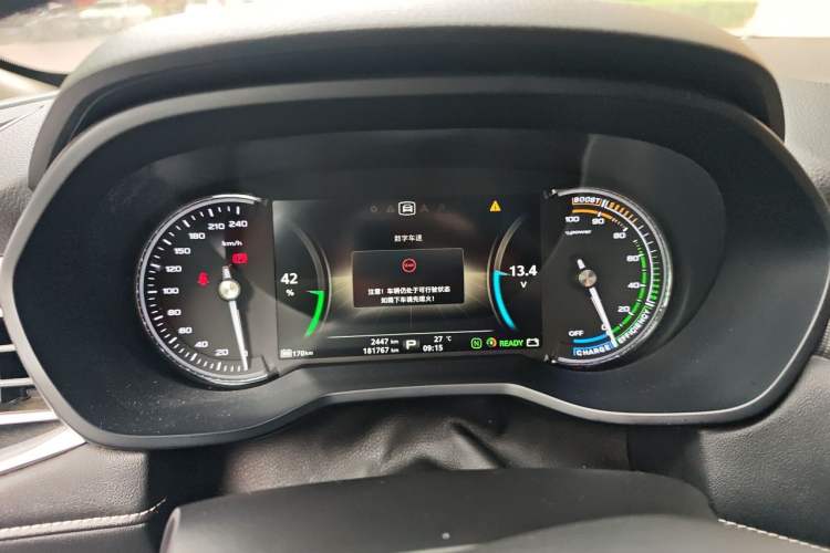 Used Roewe Ei5 2019 Luxury Edition Instrument Cluster