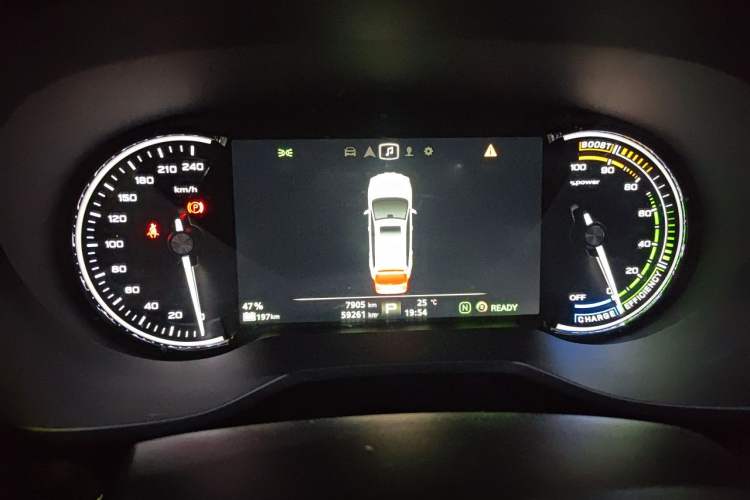 Used Roewe Ei5 2019 Smart Connect Flagship Edition Instrument Cluster