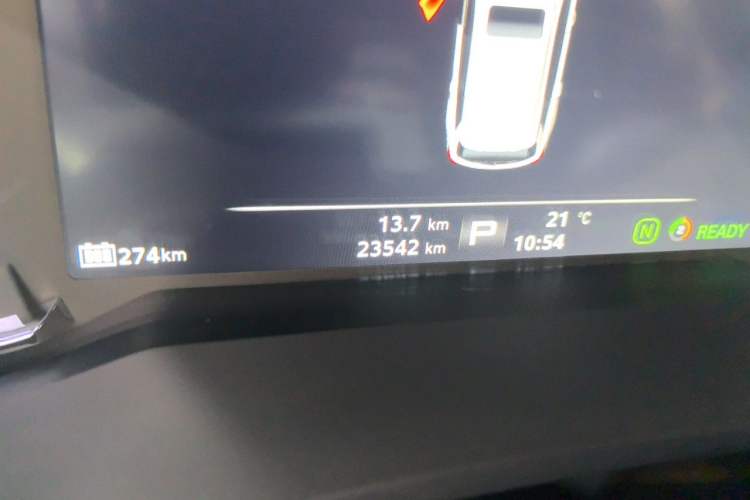 Used Roewe Ei5 2019 Smart Connect Flagship Edition Odometer Close Up