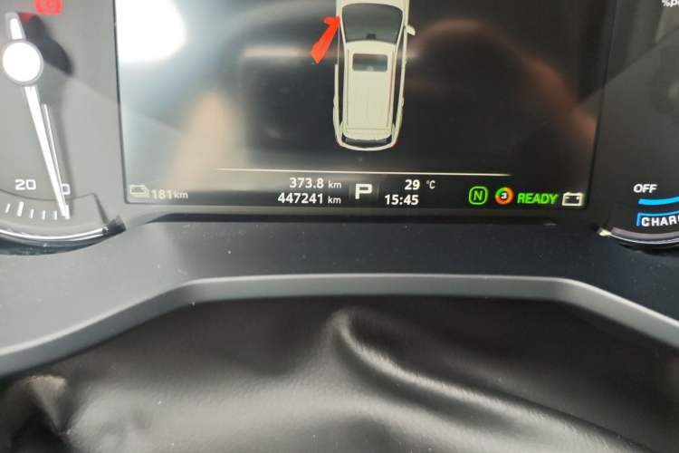 Used Roewe Ei5 2019 Luxury Edition Odometer Close Up